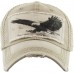 Vintage Distressed Hat Baseball Cap  EAGLE  KBETHOS  eb-93811394